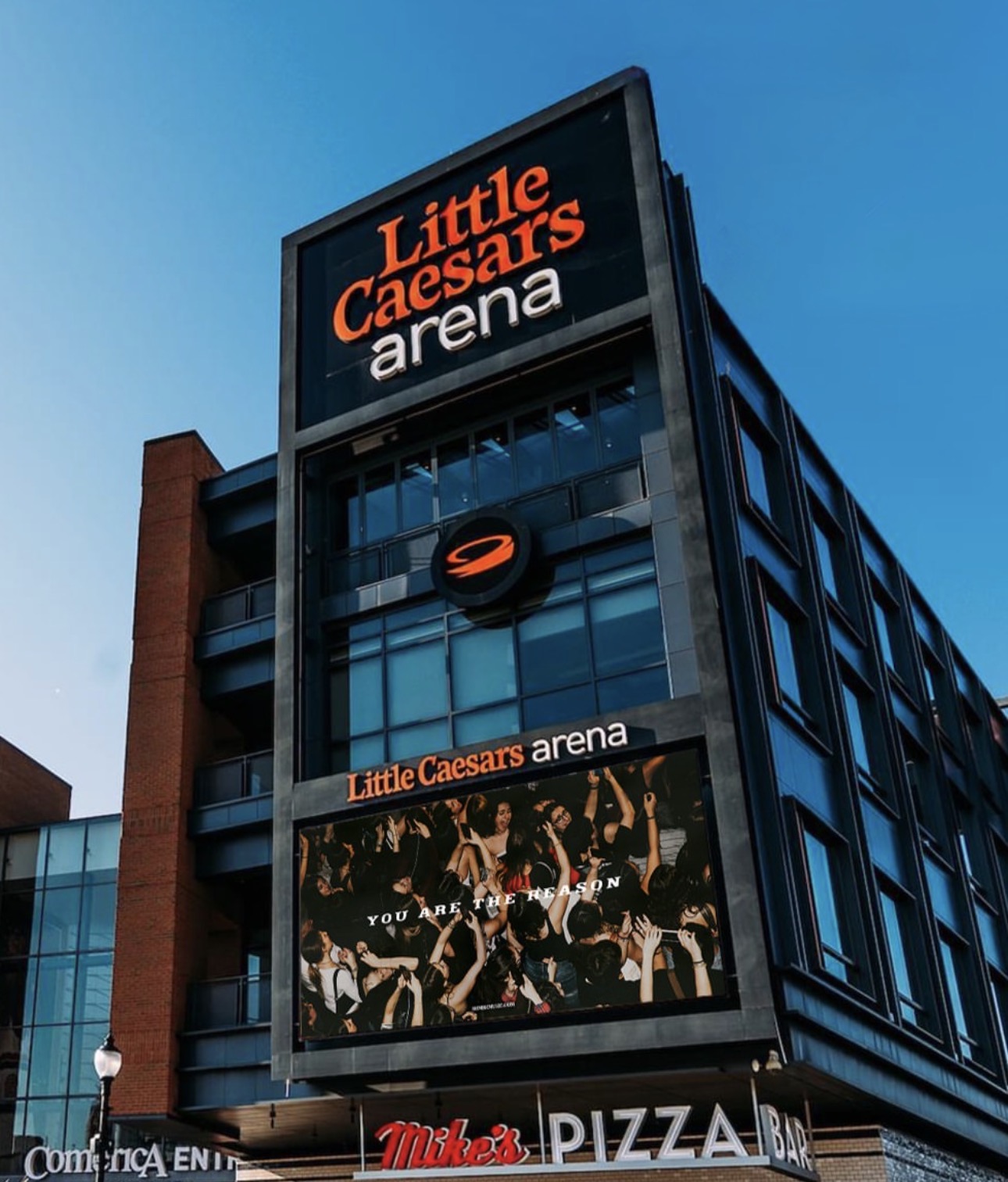 Little Caesars Arena in Detroit