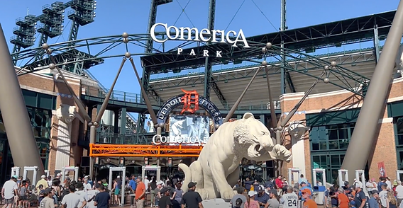 Comerica Park in Detroit